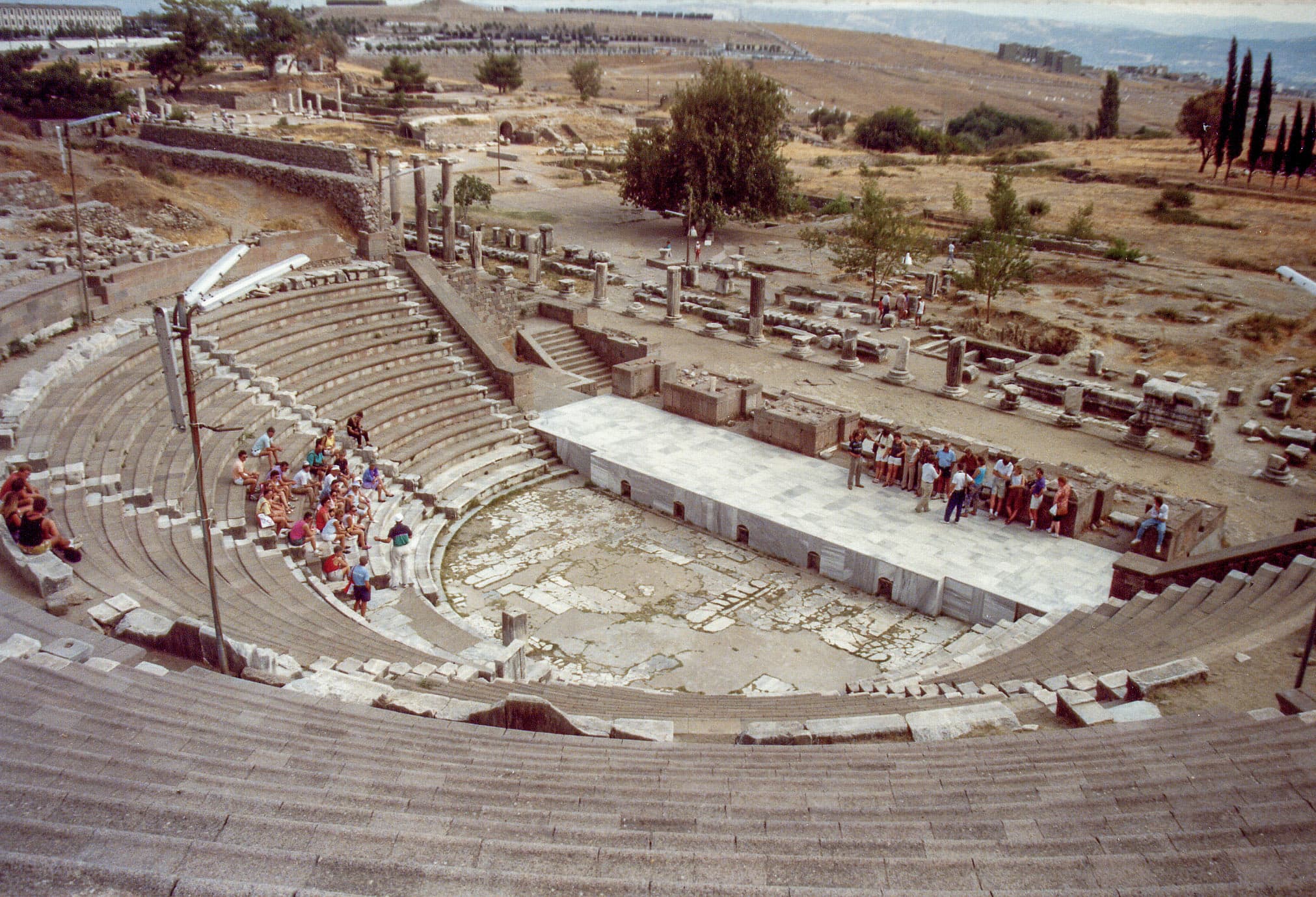 Bergama Asklepion antik tiyatrosu